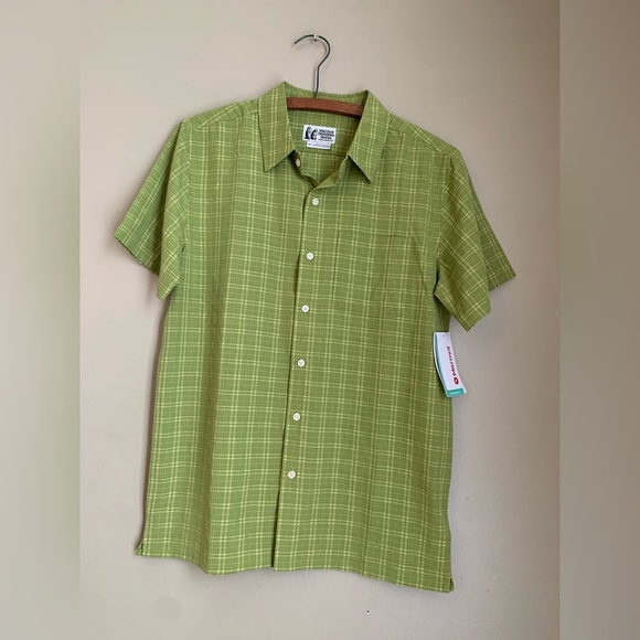 Marmot mountain works Eldridge classic short sleeve button up shirt gorpcore - Picture 1 of 8
